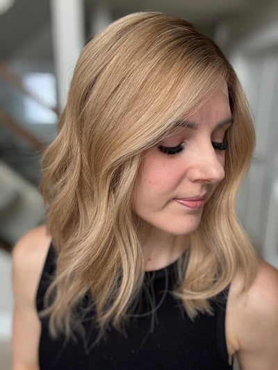 16-18" Julia Comfort Cap Lace Top Wig (S/M)(FINAL SALE)