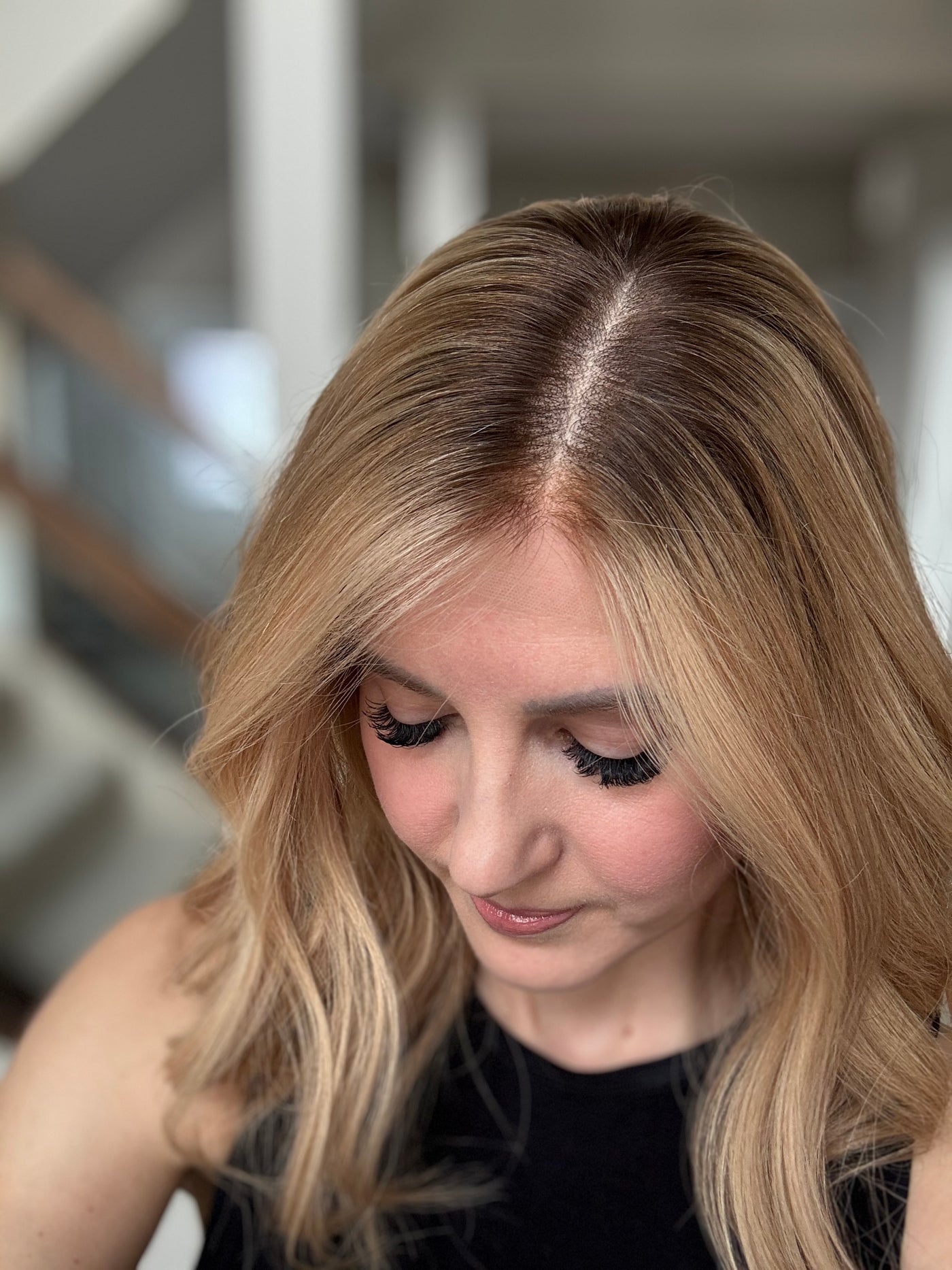 16-18" Julia Comfort Cap Lace Top Wig (S/M)(FINAL SALE)