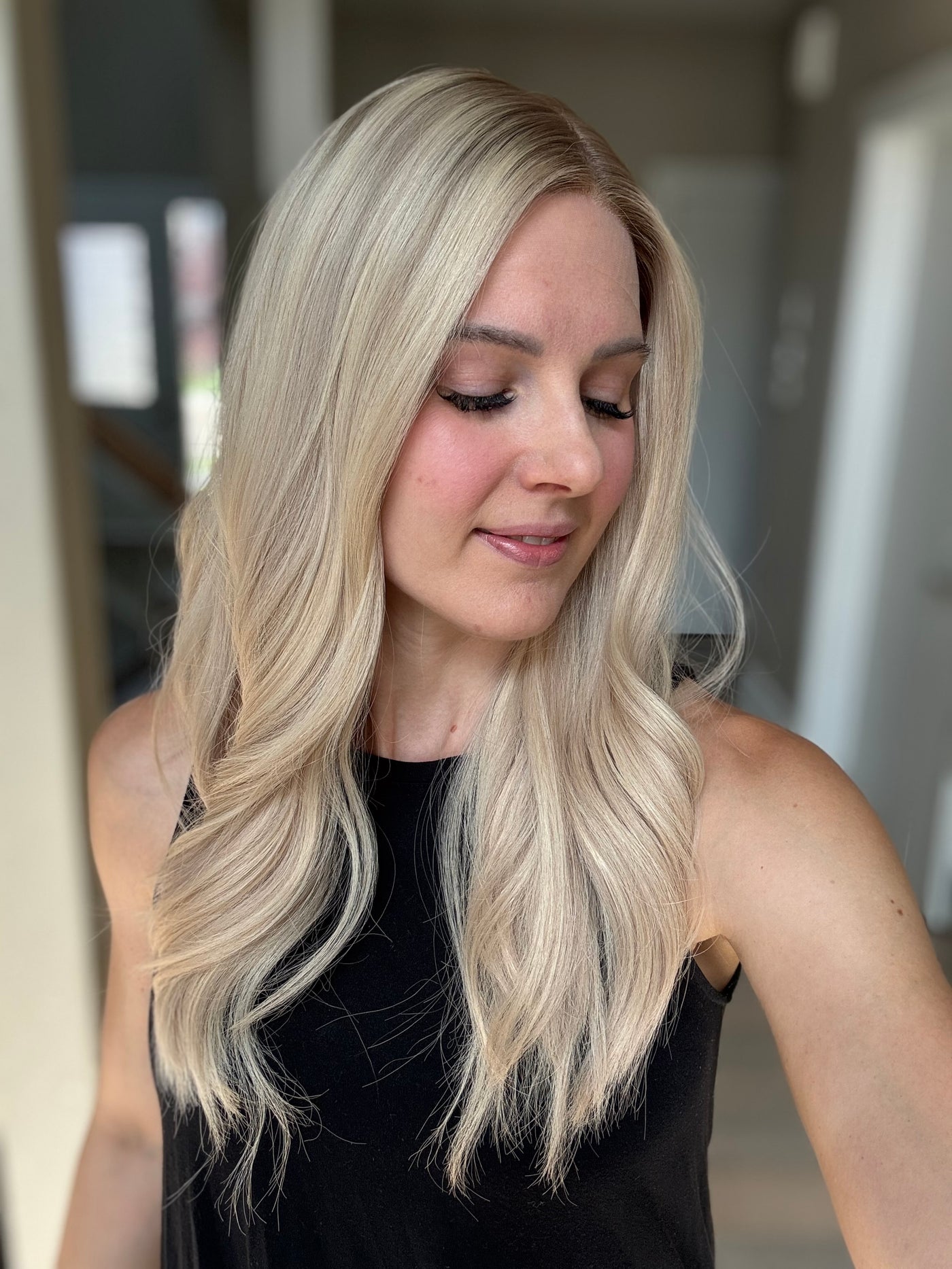 23" Haley Comfort Cap Silk Top Wig (S)