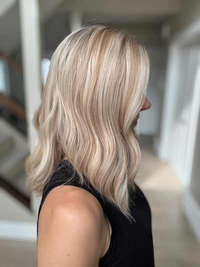 18" Katie LOB Comfort Cap Lace Top Wig (M)