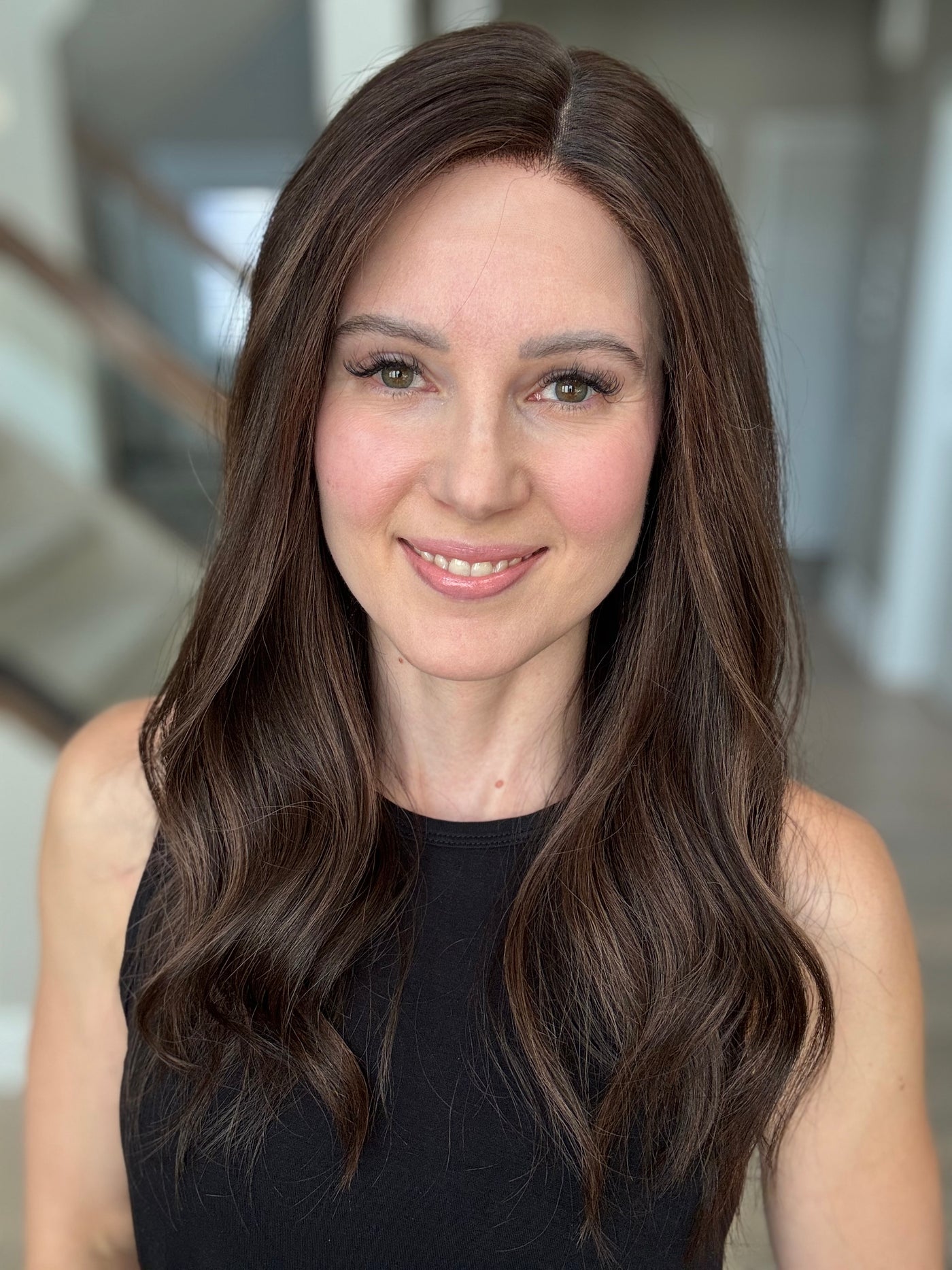 22" Mandy Comfort Cap Lace Top Wig (S)