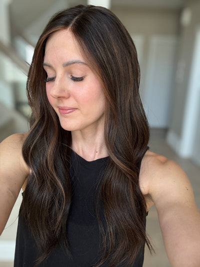 24" Rachelle Comfort Cap Lace Top Wig (S)