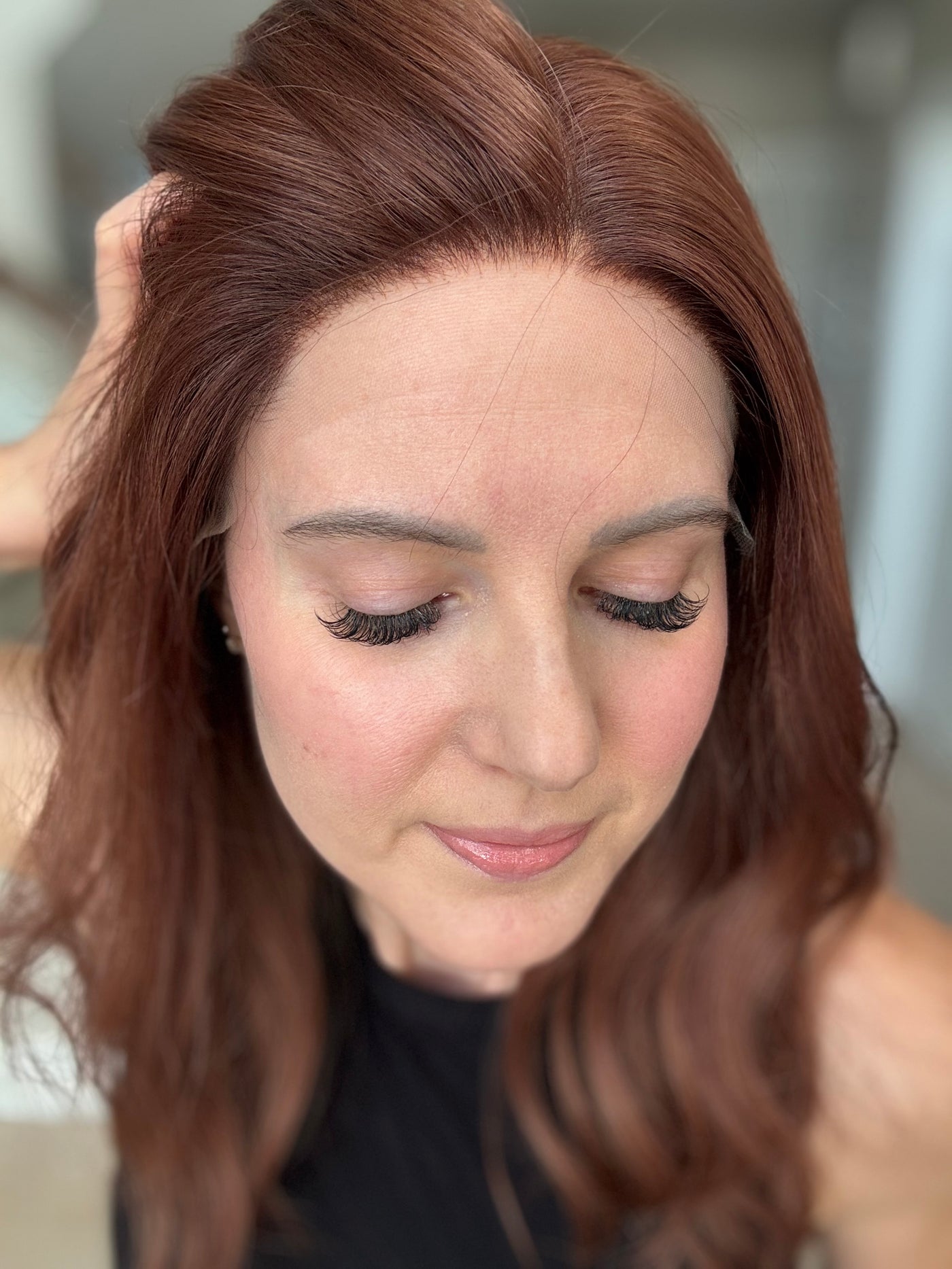 20" Rosalie Comfort Cap Lace Top Wig (S)