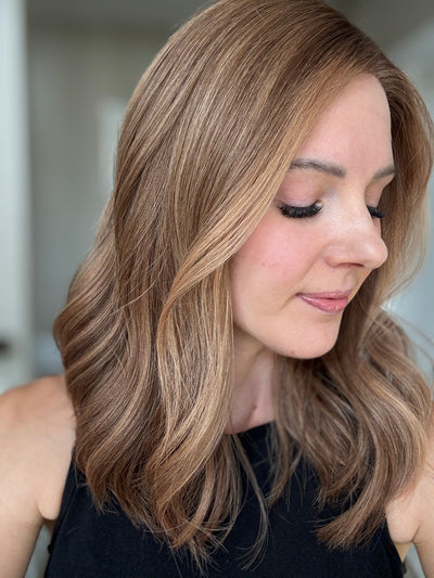 18" Elana LOB Comfort Cap Lace Top Wig (S)