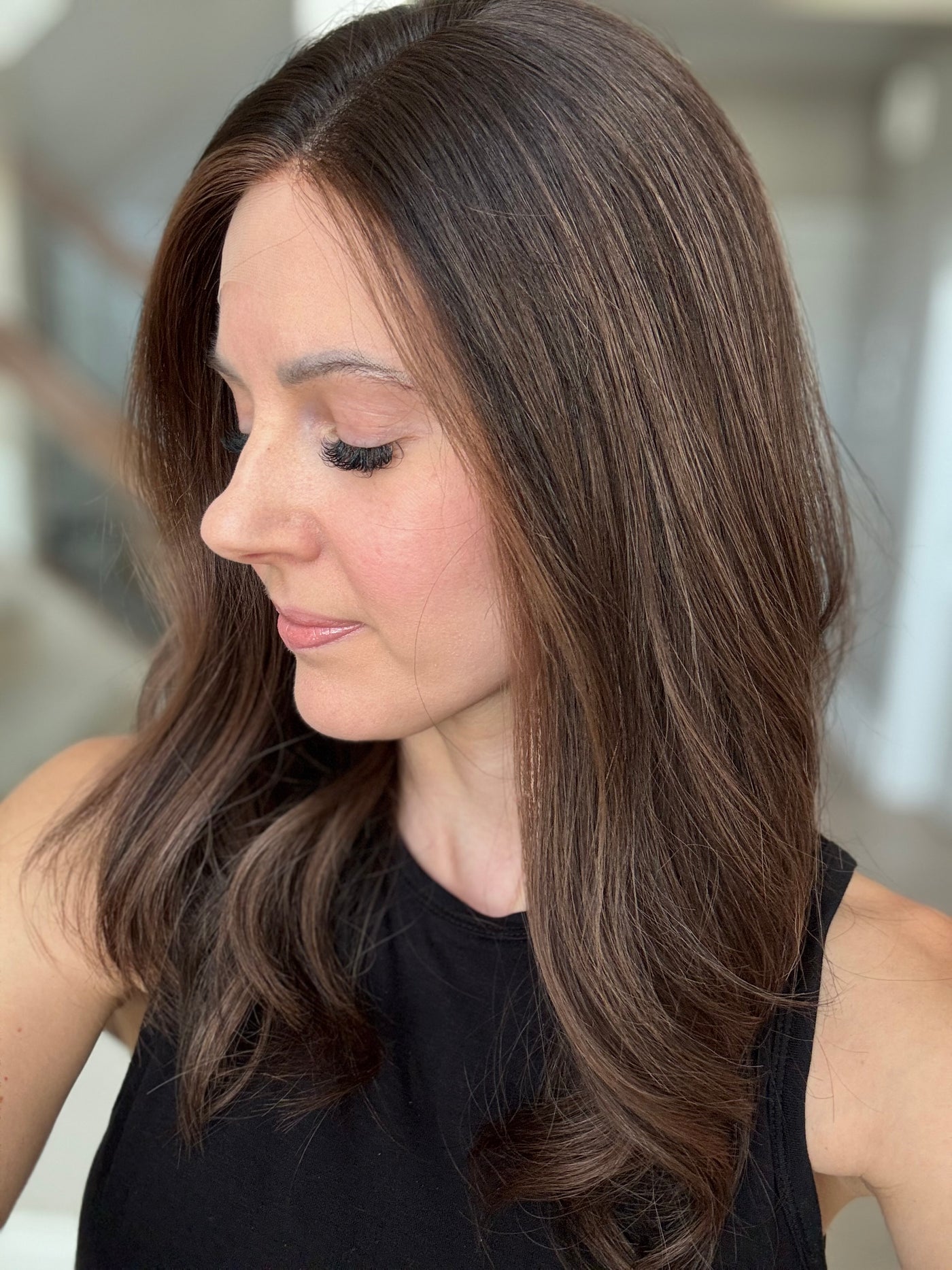 20" Cate Comfort Cap Lace Top Wig (M)