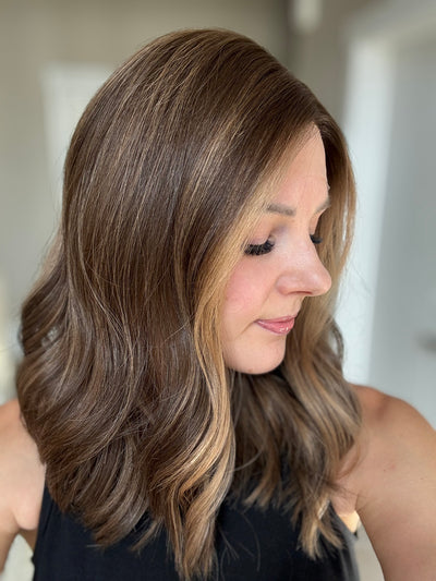 18" Penelope LOB Comfort Cap Lace Top Wig (S)
