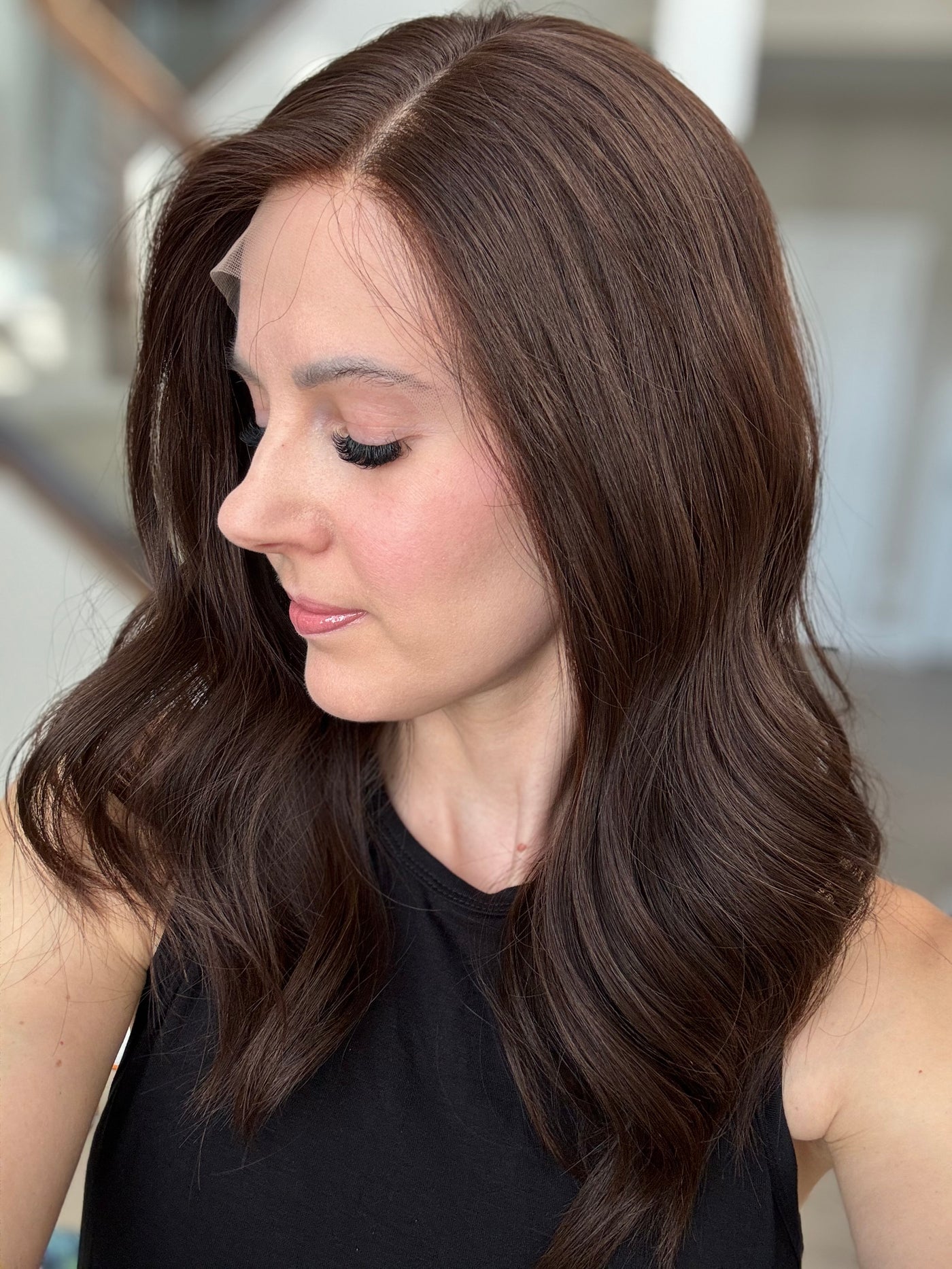 21" Callie Luxury Cap Lace Top Wig (S)(FINAL SALE)