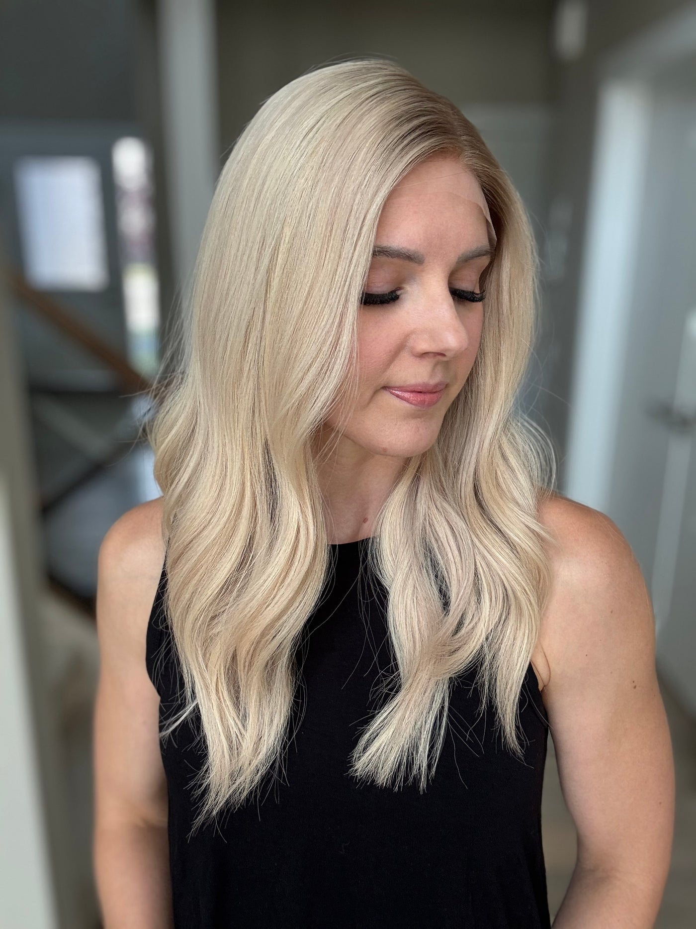 22" Haley Comfort Cap Lace Top Wig (M)