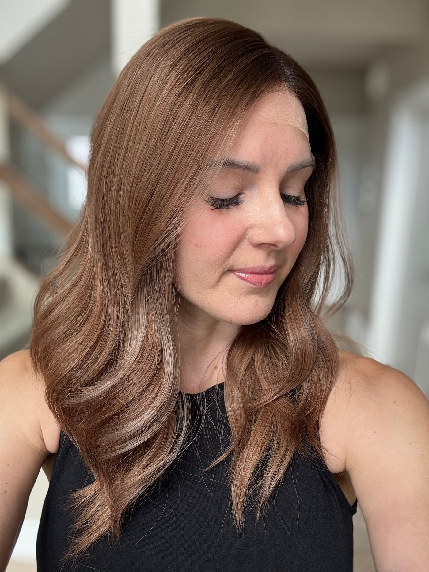 20" Joy LOB Comfort Cap Lace Top Wig (S)