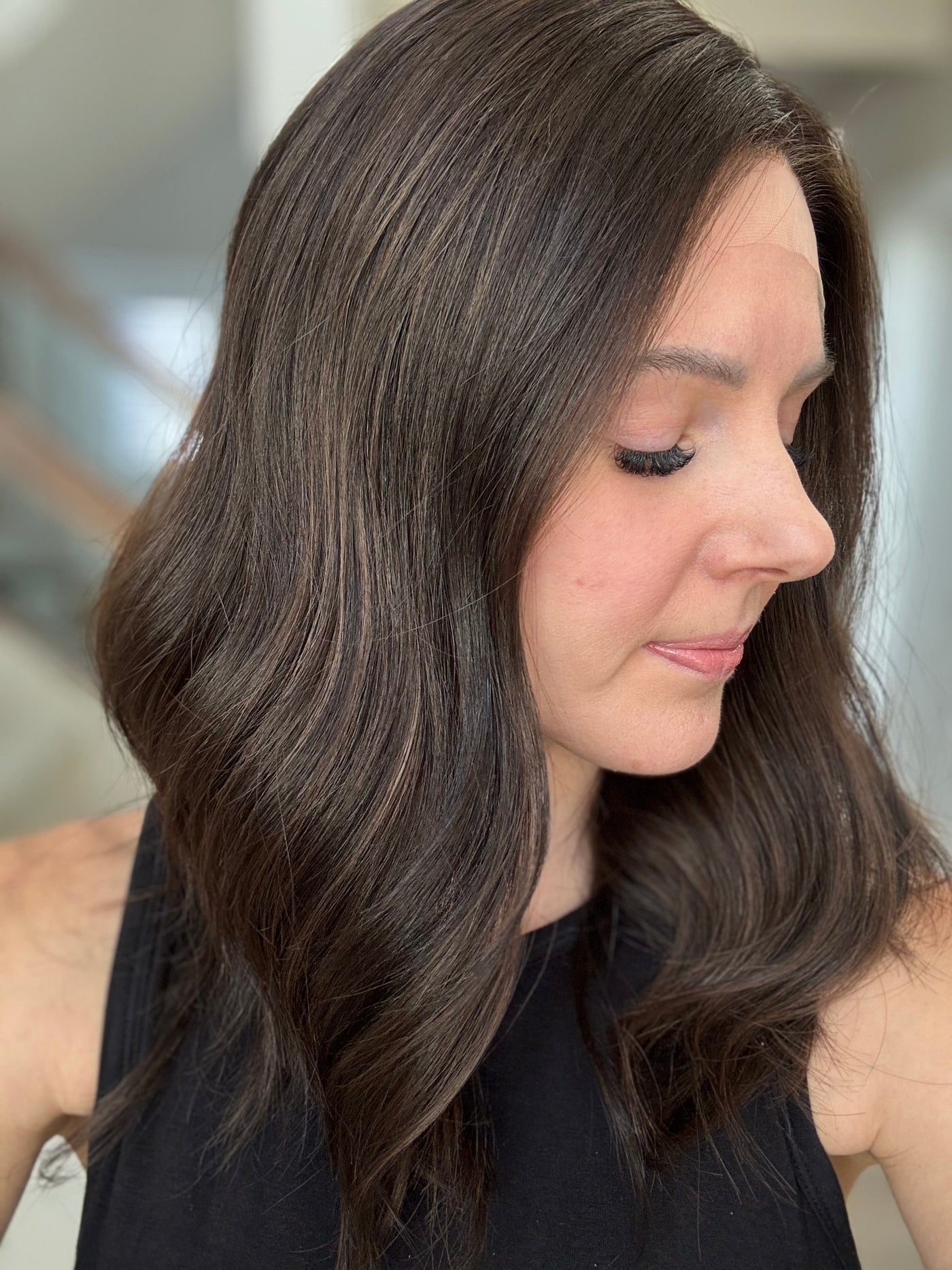 20" Julianna Comfort Cap Lace Top Wig (S)