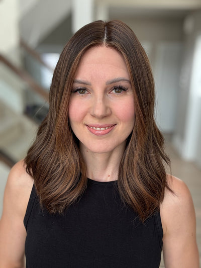 18" Tatiana LOB Comfort Cap Silk Top Wig (M)