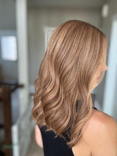 18" Elana LOB Comfort Cap Lace Top Wig (S)
