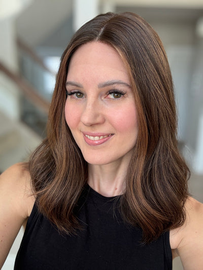 18" Tatiana LOB Comfort Cap Silk Top Wig (M)