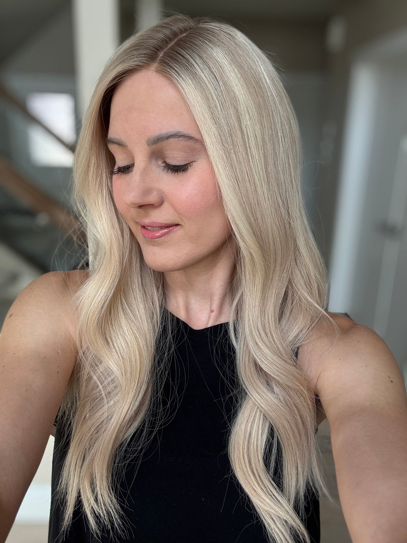 24" Haley Comfort Cap Lace Top Wig (S)