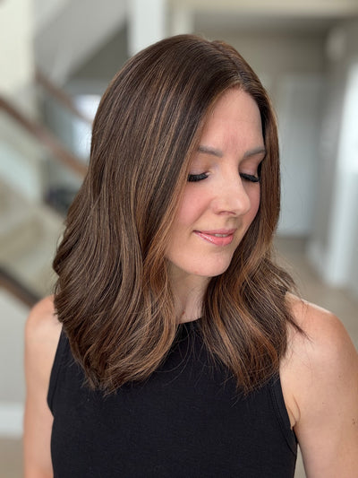 18" Tatiana LOB Comfort Cap Silk Top Wig (S)