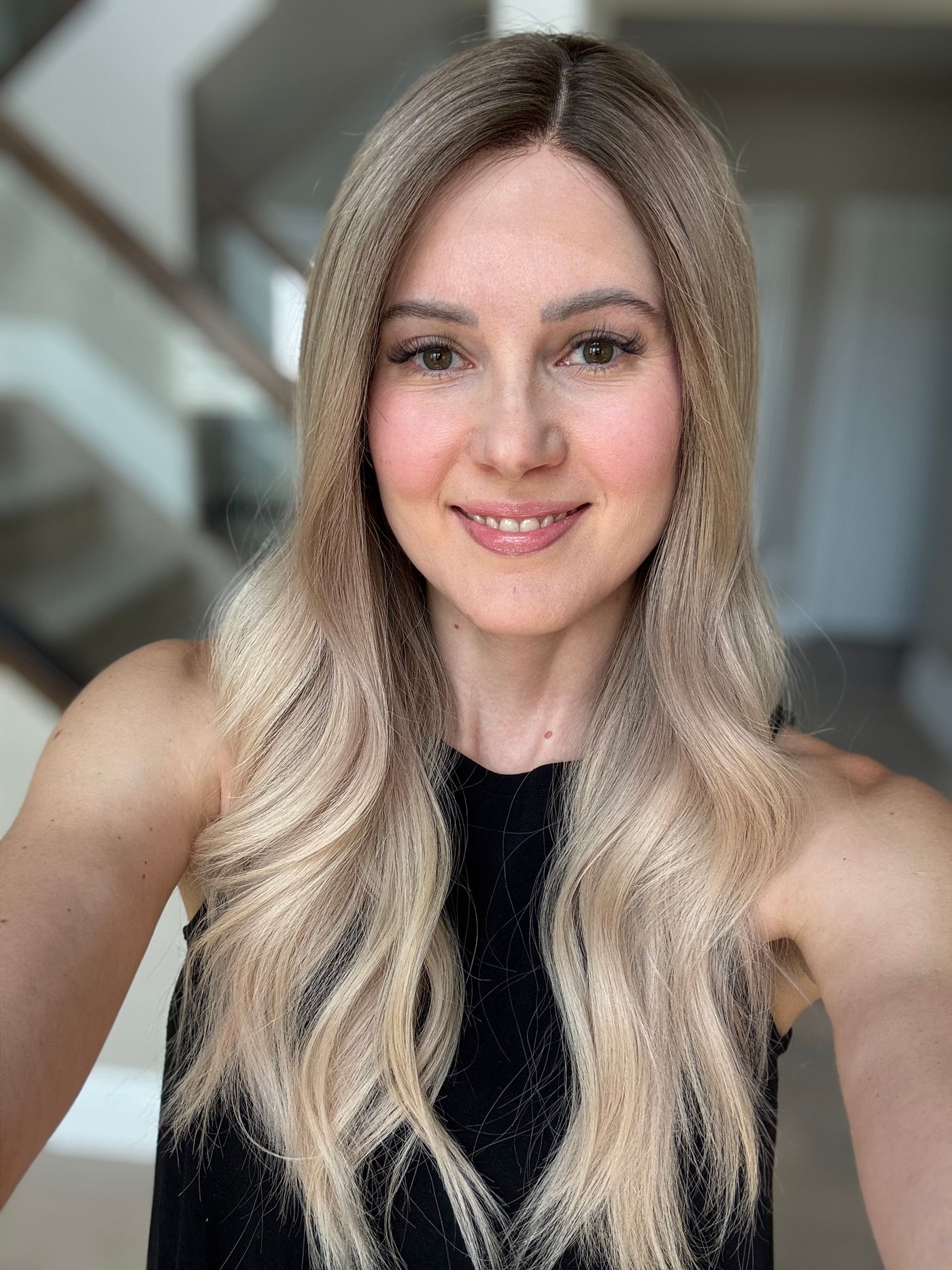24" Angie Comfort Cap Lace Top Wig (XS)