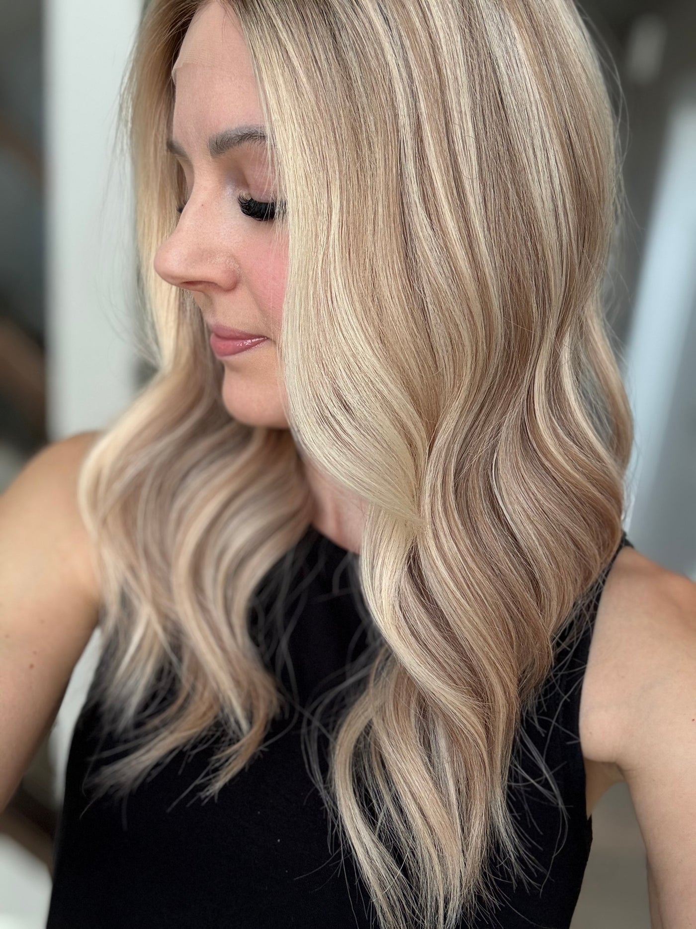 22" Katie Comfort Cap Lace Top Wig (S)