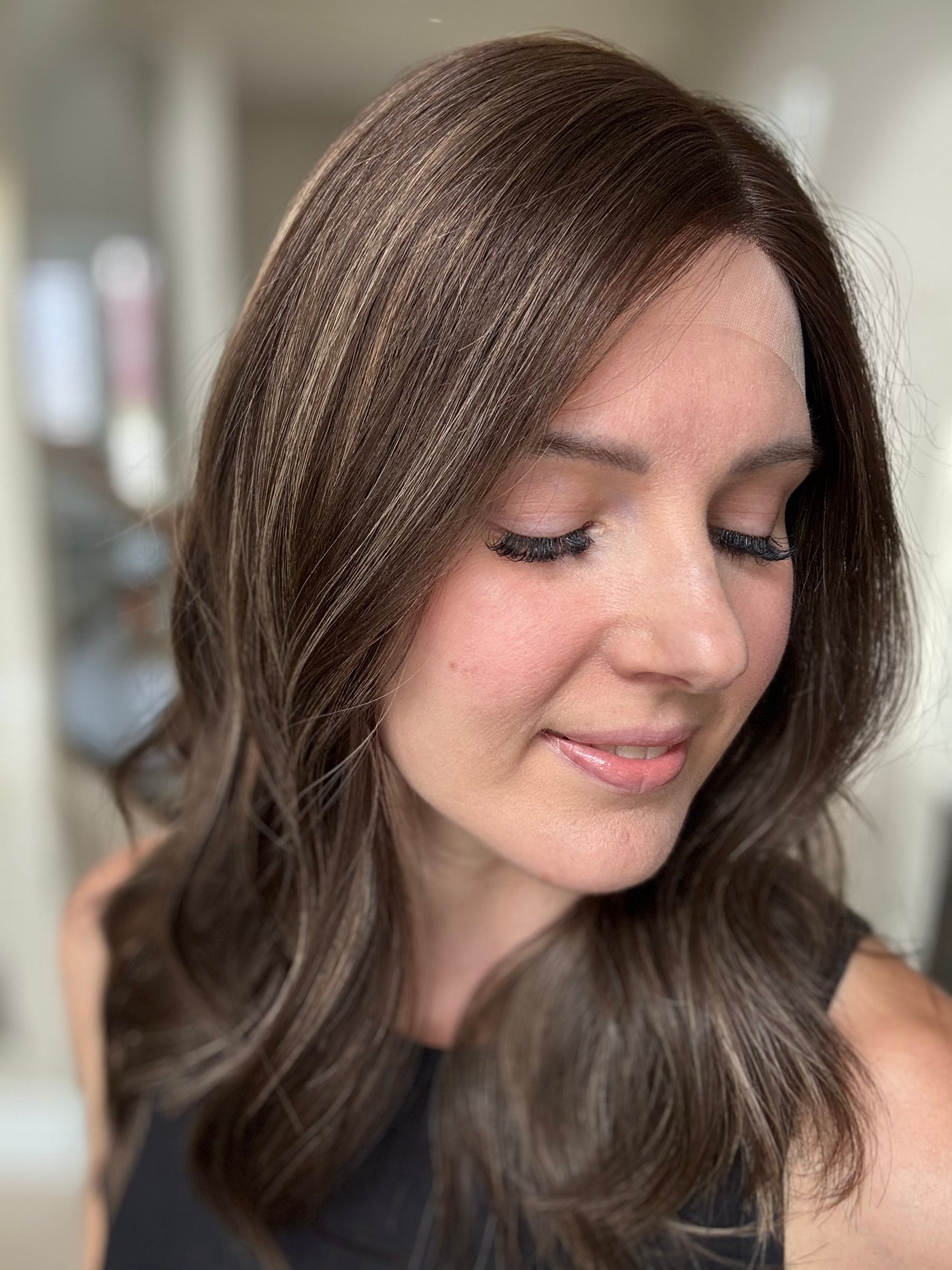 20" Jennifer Comfort Cap Lace Top Wig (S)
