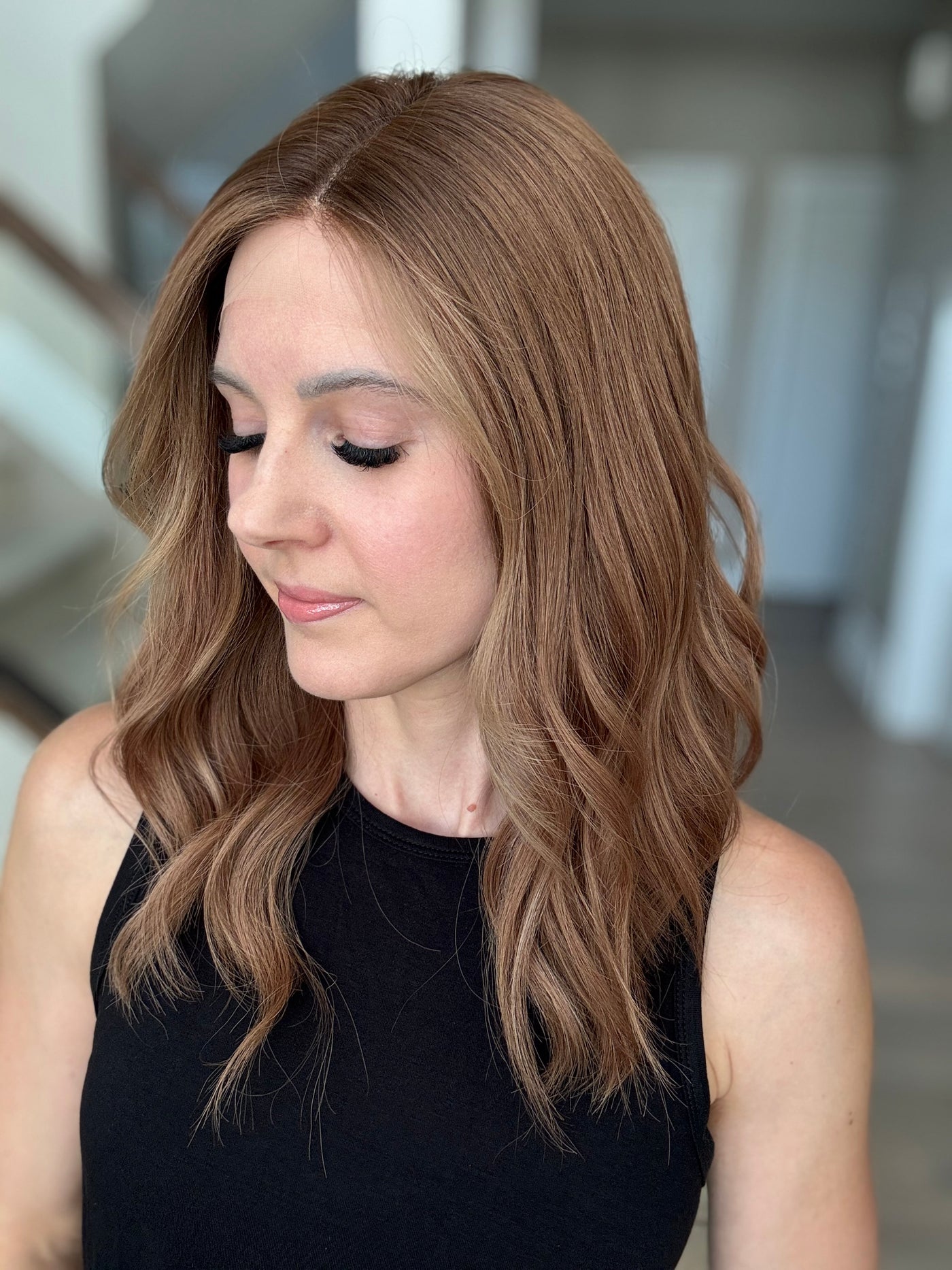 20" Melinda Comfort Cap Lace Top Wig (M) (FINAL SALE)