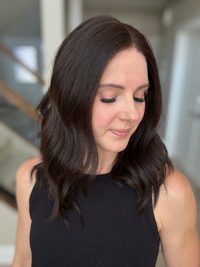 18" Mira Luxury Cap Lace Top Wig (XS)(FINAL SALE)