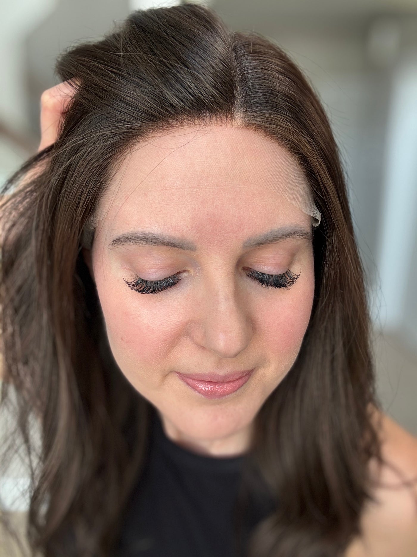 20" Julianna Comfort Cap Lace Top Wig (S)