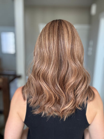 18" Elana LOB Comfort Cap Lace Top Wig (S)