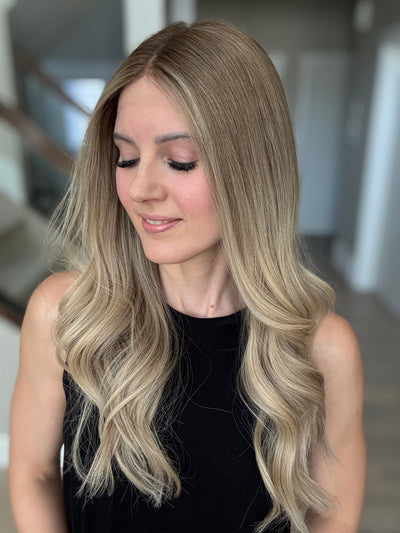 24" Brandy Comfort Cap Lace Top Wig (M)