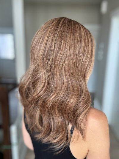 18" Elana LOB Comfort Cap Lace Top Wig (M)