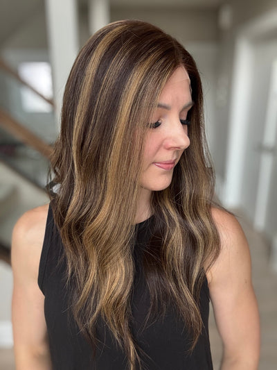 23" Sophia Luxury Cap Lace Top Wig (M)(FINAL SALE)