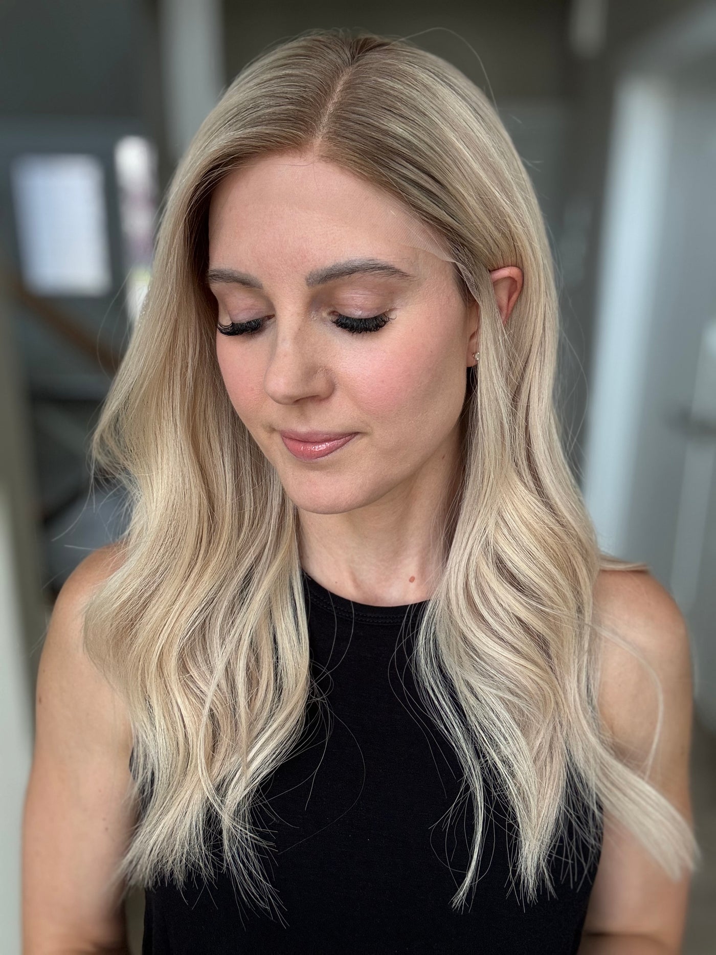 22" Haley Comfort Cap Lace Top Wig (M)