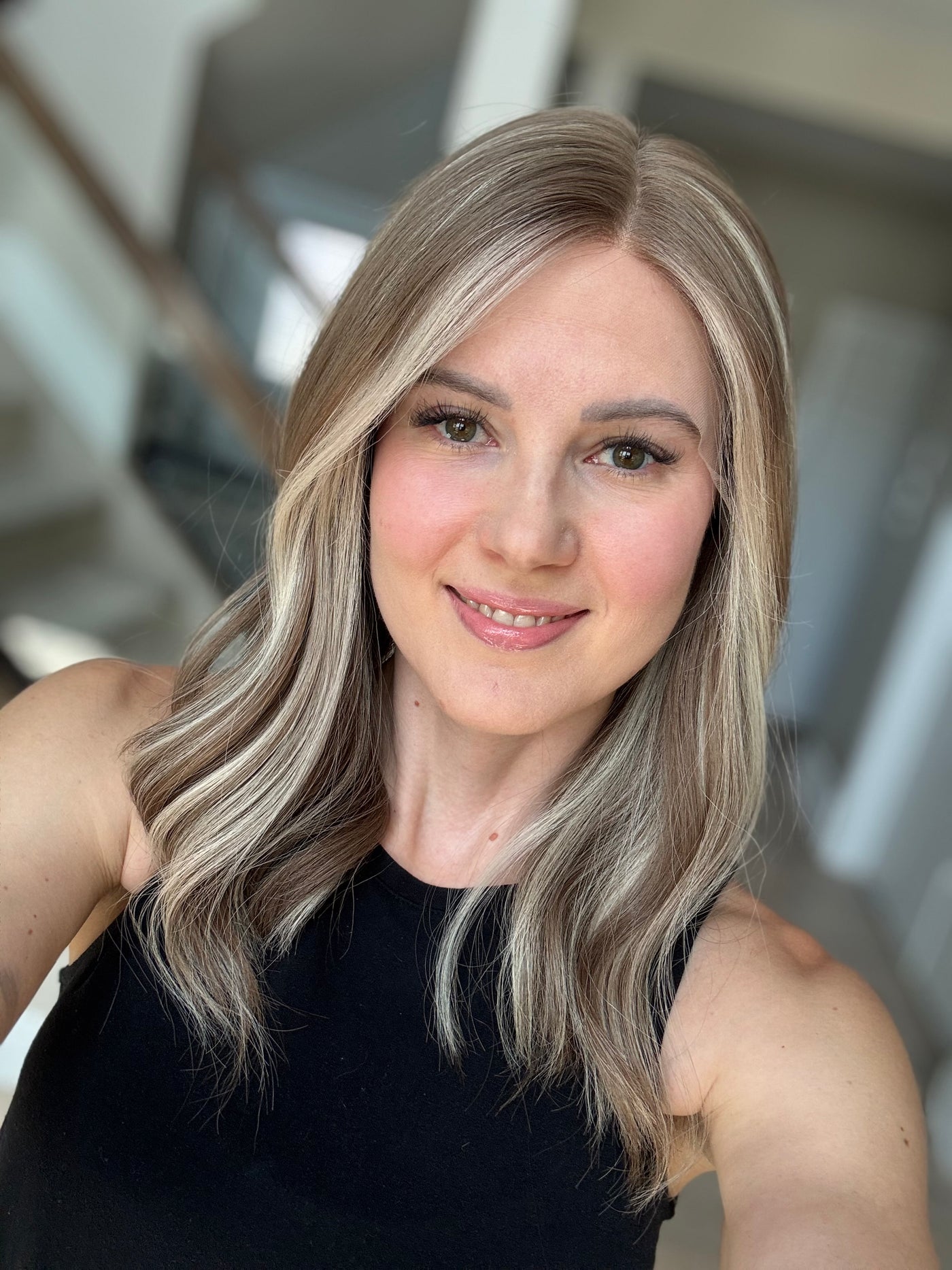 18" Nikita LOB Comfort Cap Lace Top Wig (M)
