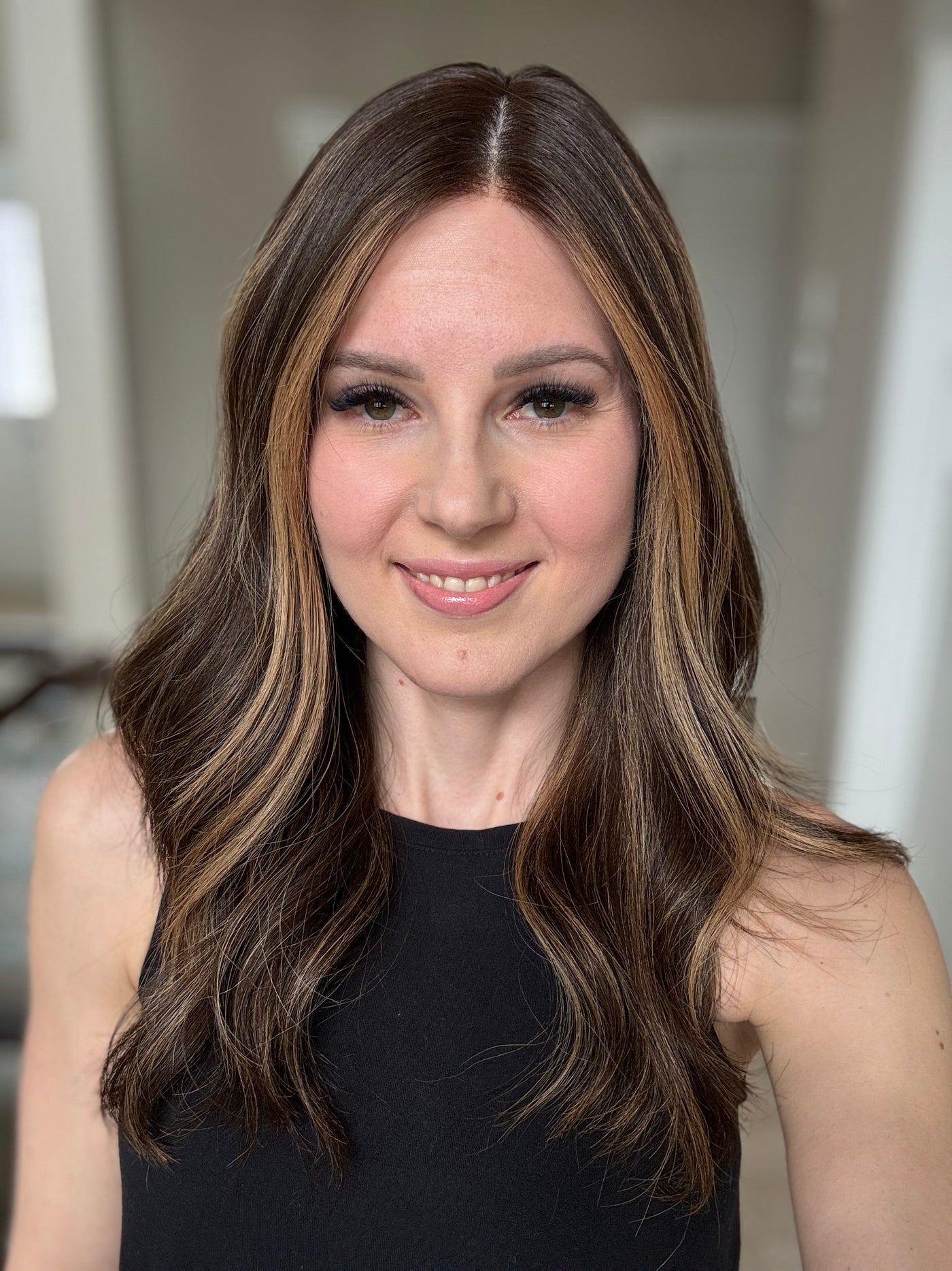 21" Gabriella Comfort Cap Silk Top Wig (S/M)