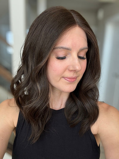 18" Mira LOB Comfort Cap Lace Top Wig (M)