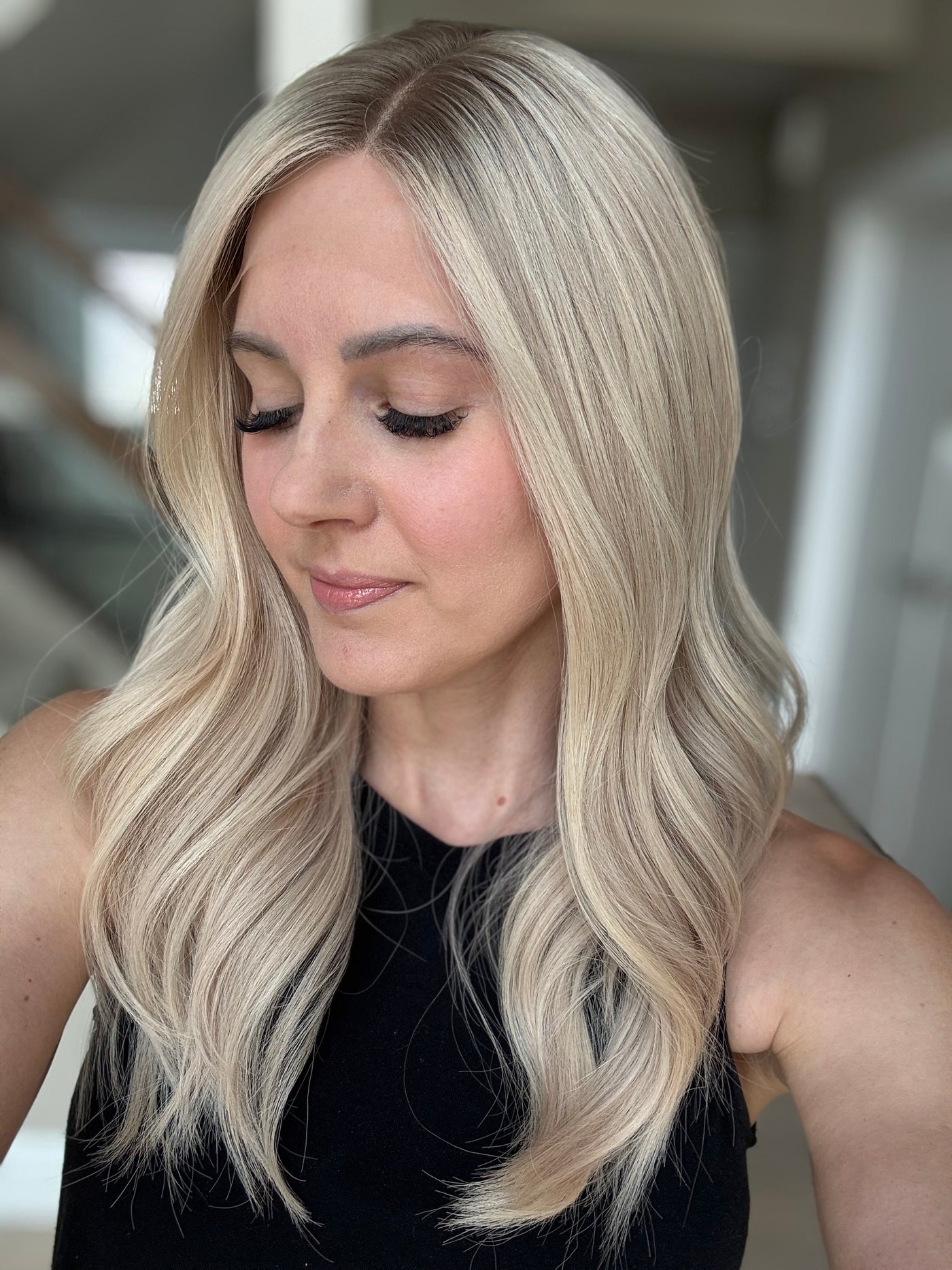 22" Haley Comfort Cap Lace Top Wig (M)