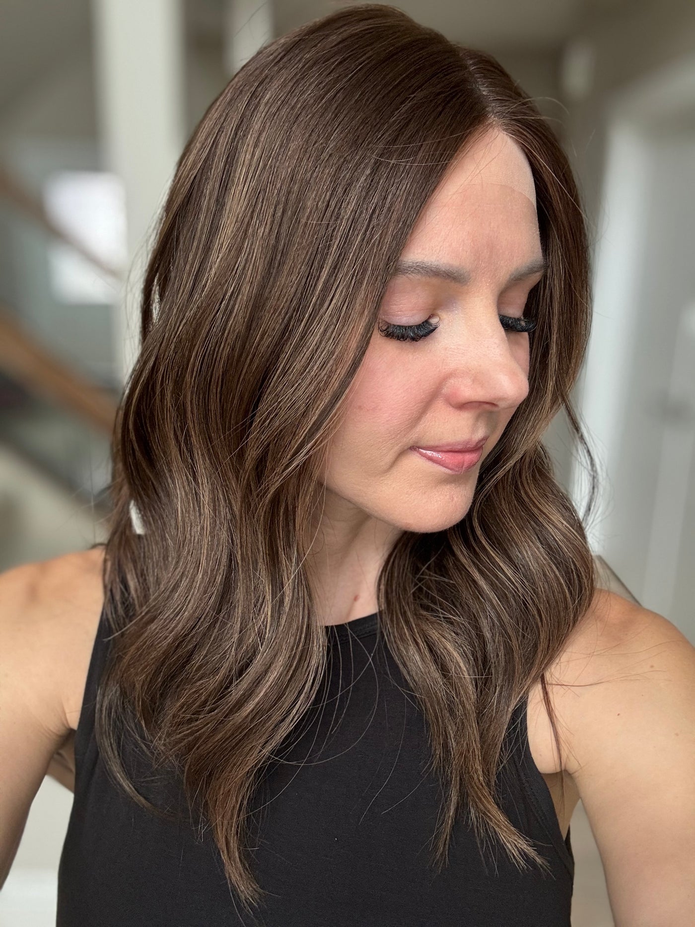 20" Mia Comfort Cap Lace Top Wig (S)