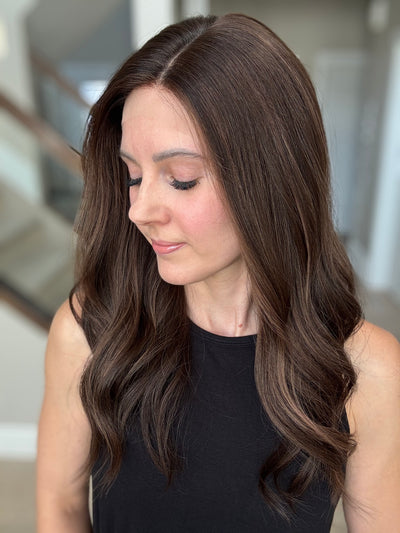 22" Mandy Comfort Cap Lace Top Wig (S)