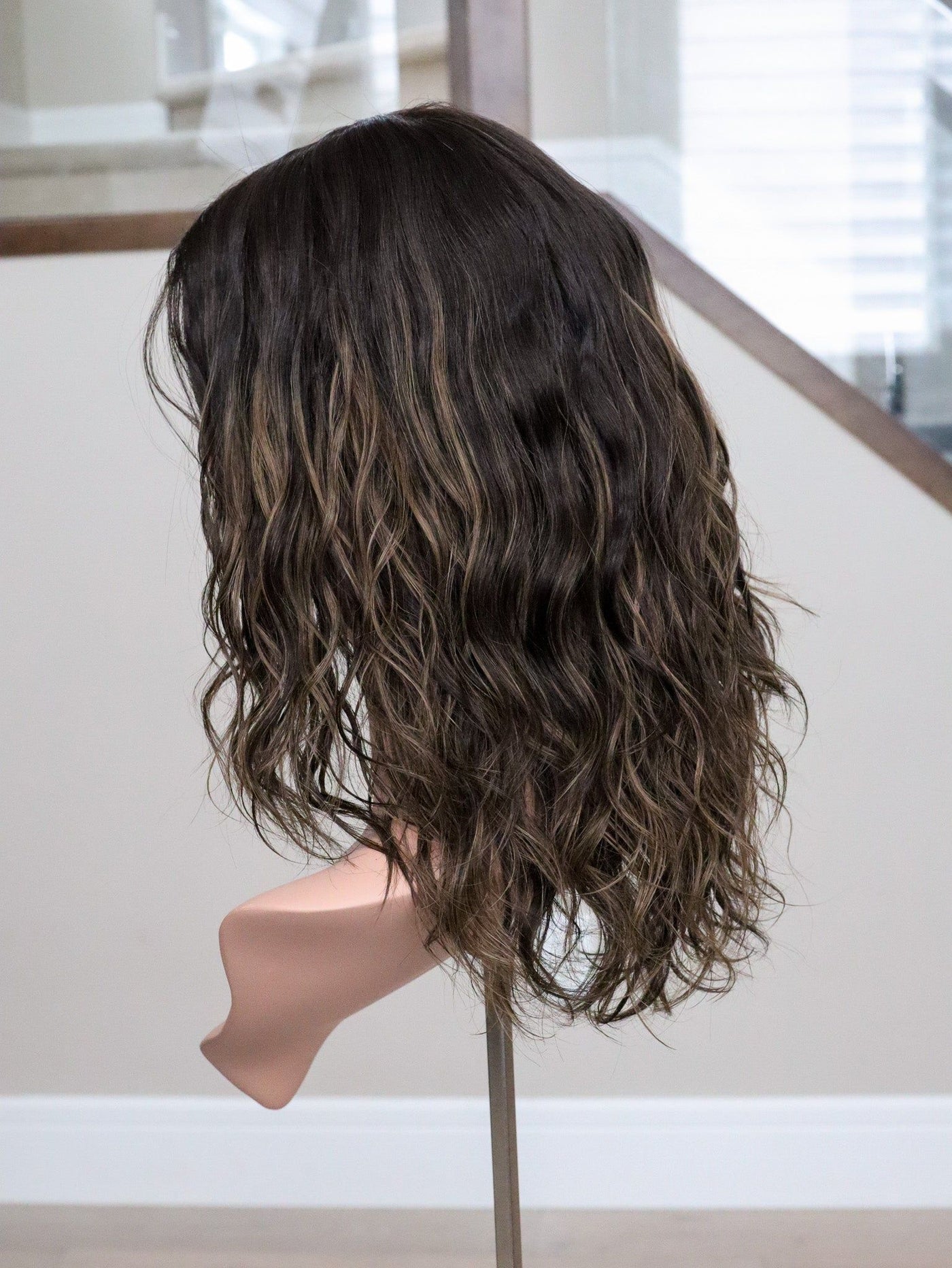 Fine Texture Natural Collection #154 9x9 18" Silk Top Topper (FINAL SALE) - Madison Hair Collection