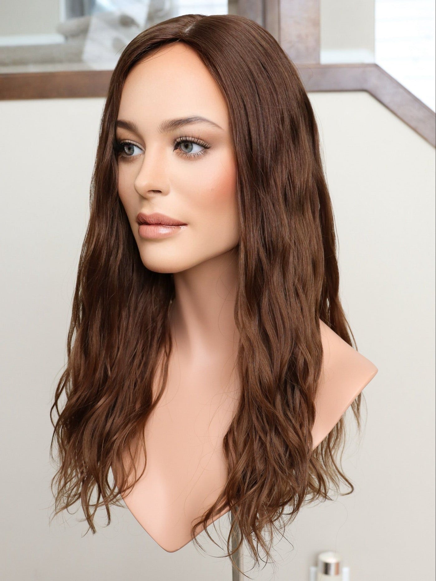 Fine Texture Natural Collection #173 9x9 22" Silk Top Topper (FINAL SALE) - Madison Hair Collection