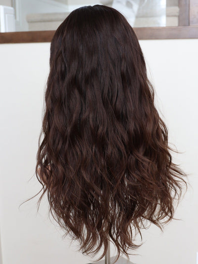 Fine Texture Natural Collection #215 23" 9x9 Silk Top Topper (FINAL SALE) - Madison Hair Collection