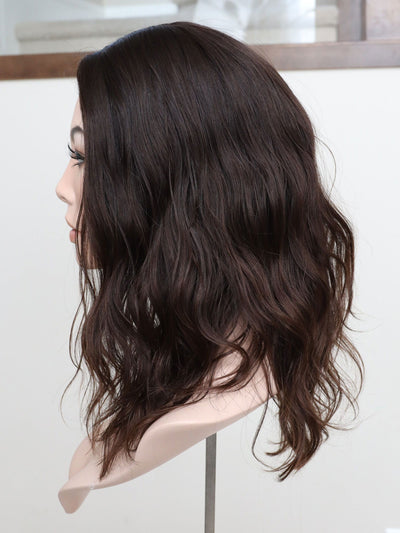 Fine Texture Natural Collection #220 17" 9x9 Silk Top Topper (FINAL SALE) - Madison Hair Collection