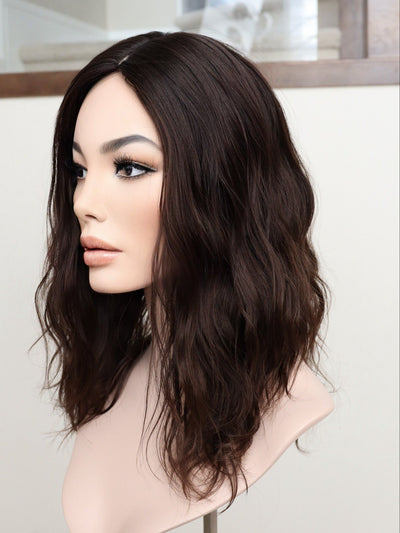 Fine Texture Natural Collection #220 17" 9x9 Silk Top Topper (FINAL SALE) - Madison Hair Collection