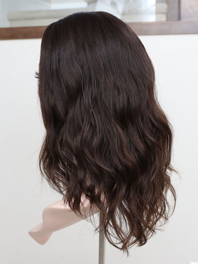 Fine Texture Natural Collection #220 17" 9x9 Silk Top Topper (FINAL SALE) - Madison Hair Collection