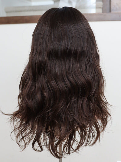 Fine Texture Natural Collection #220 17" 9x9 Silk Top Topper (FINAL SALE) - Madison Hair Collection