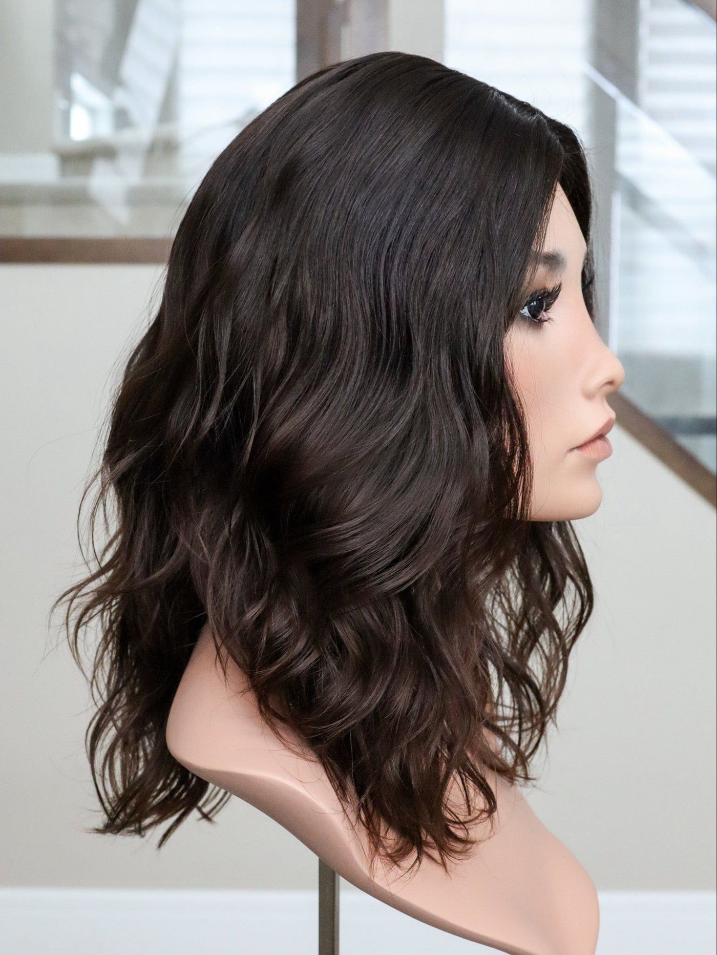 Fine Texture Natural Collection #265 17" 9x9 Silk Top Topper - Madison Hair Collection