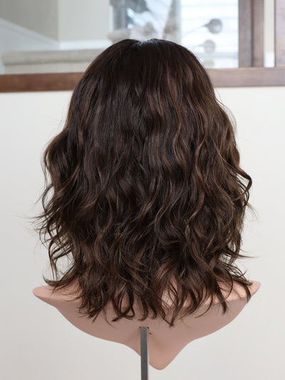Fine Texture Natural Collection #276 14" 9x9 Silk Top Topper - Madison Hair Collection