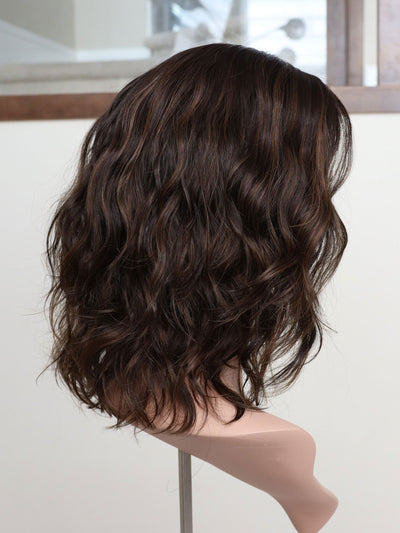 Fine Texture Natural Collection #276 14" 9x9 Silk Top Topper - Madison Hair Collection