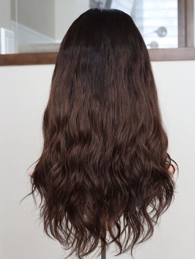 Fine Texture Natural Collection #322 20" 9x9 Silk Top Topper - Madison Hair Collection