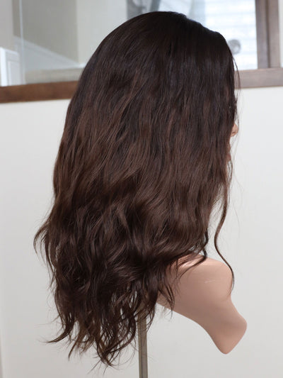 Fine Texture Natural Collection #322 20" 9x9 Silk Top Topper - Madison Hair Collection