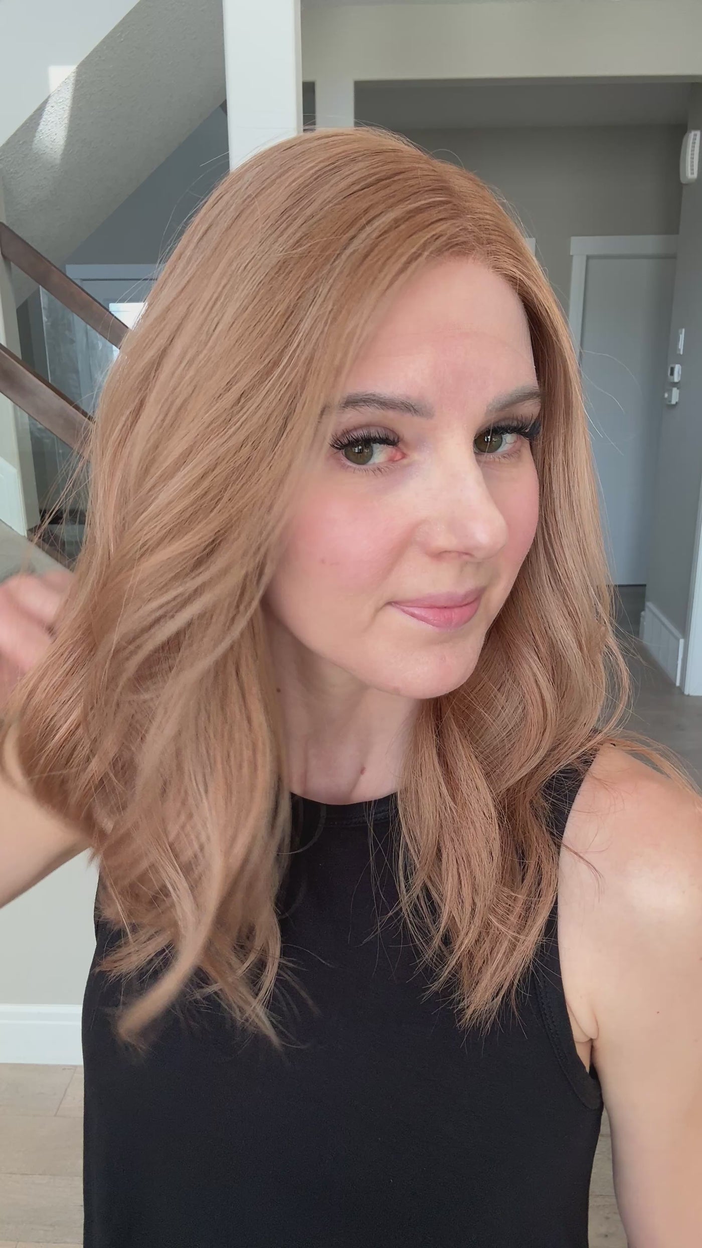 20" Ashlyn Comfort Cap Lace Top Wig (S)