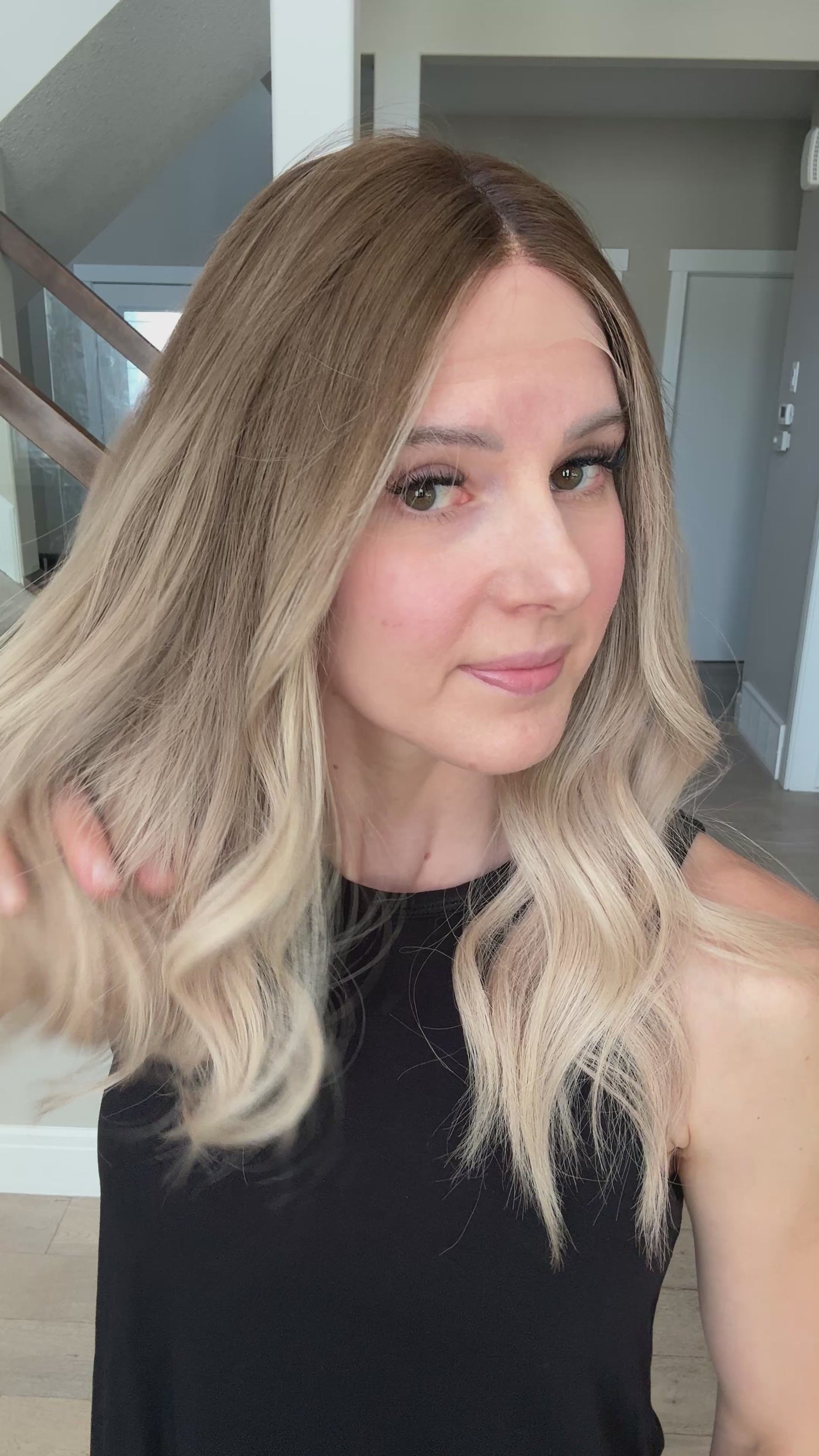 22" Jenny Comfort Cap Lace Top Wig (S)